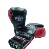 Bayoneta Premium Multilayer Horse Hair Gloves - Black/ Red