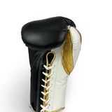 Bayoneta Premium PuLat Horse Hair Gloves - Black/ White/ Metallic Gold