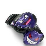 Bayoneta Premium Multilayer Horse Hair Gloves - Exclusive Custom "Pokémon Gengar Evolution" Hand Painted