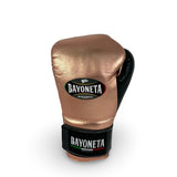 Bayoneta Premium Multilayer Horse Hair Gloves - Metallic Rose Gold/ Black