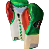 No Boxing No Life Guantes de Entrenamiento - Dorado Metálico/ Negro