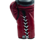 Bayoneta Premium Multilayer Horse Hair Gloves - Black/ Red
