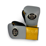 No Boxing No Life Training Gloves - Light Gray/ Caramel Gold/ Black