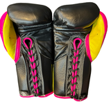 No Boxing No Life Guantes de Entrenamiento - Dorado Metálico/ Negro