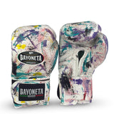 Bayoneta PuLat Gloves - Exclusive Custom “Color Riot” Hand Painted - White