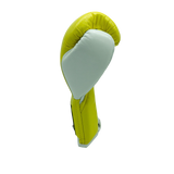 Bayoneta Premium MX - Guantes de Entrenamiento de Látex - Amarillo Neón/ Blanco