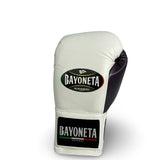 Bayoneta MX Latex Fight Gloves - White/ Purple