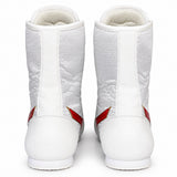 Mizuno EZ Spectra Mid Cut - Boxing Boots - White/ Red/ Gold