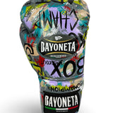 Bayoneta PuLat Gloves - Exclusive Custom Urban Art "Boxing” Hand Painted
