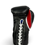 Bayoneta Premium Multilayer Horse Hair Gloves - Black/ Red/ White