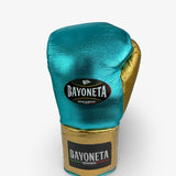 Bayoneta Premium MX - Guantes de Pelo de Caballo - Aqua Metálico