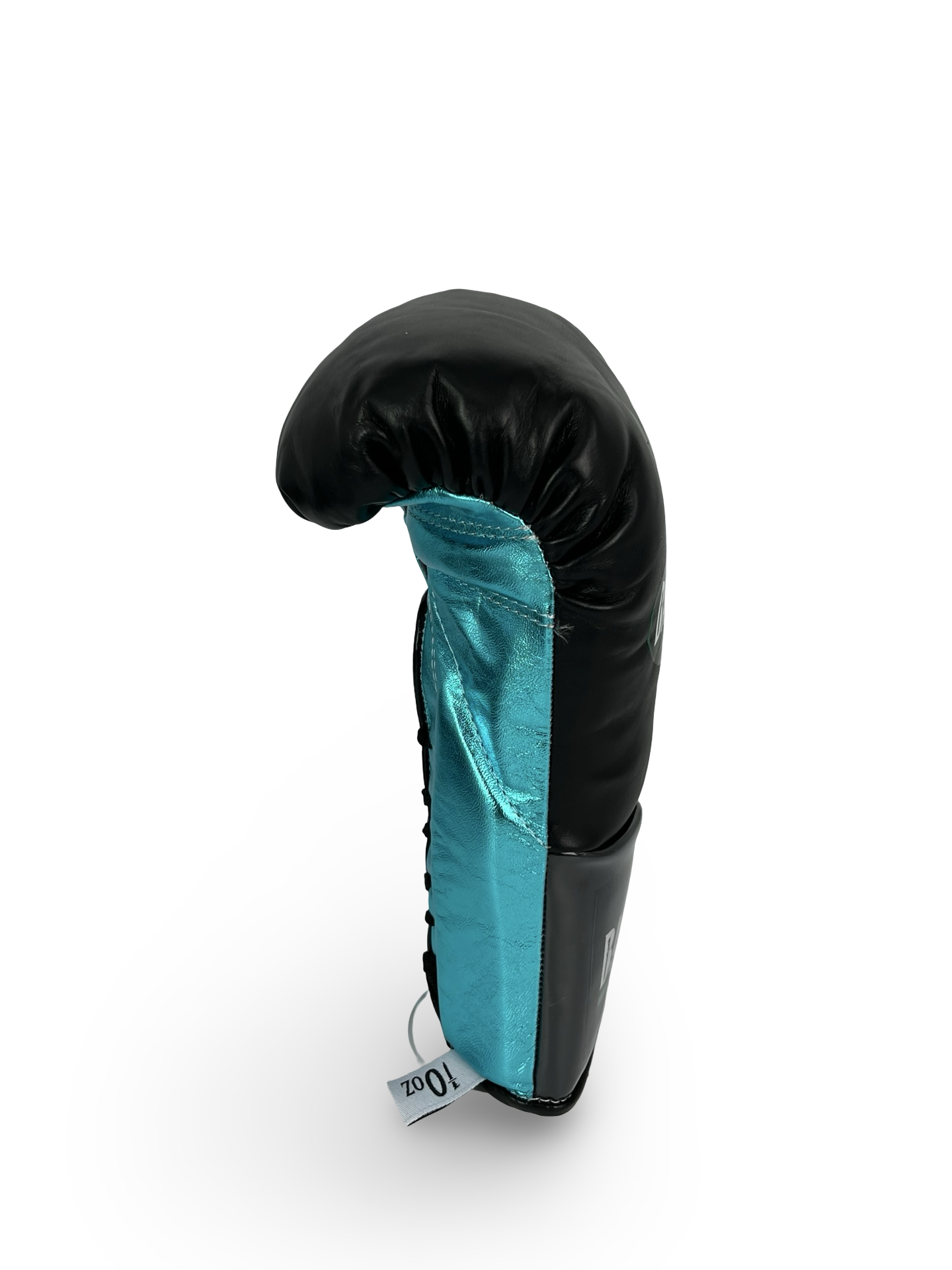 Bayoneta MX Horse Hair Fight Gloves - Black/ Metallic Aqua