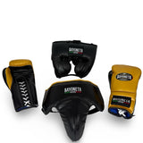 Full Sparring Set - Caramel Gold/ Black