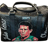 Bayoneta Sports Bag - Mini - Exclusive Custom "Julio Cesar Chavez" Hand Painted - Black