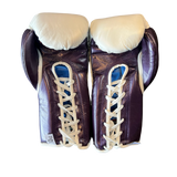 Bayoneta MX Latex Gloves - White/ Purple