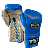 Bayoneta Premium Multilayer Horse Hair Gloves - Royal Blue/ Rose Gold