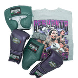 Full Sparring Set - Purple/ Pine Green