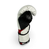 Bayoneta Premium PuLat Horse Hair Gloves - White/ Black/ Dark Red Wine