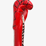 Bayoneta Premium PuLat Horse Hair Gloves - Exclusive Custom “Spiderman Original” Hand Painted - Red