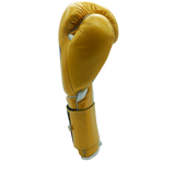 Bayoneta Premium Multilayer Horse Hair Gloves - Caramel Gold/ White