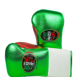 No Boxing No Life Guantes de Entrenamiento - Dorado Metálico/ Negro