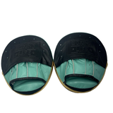 No Boxing No Life Precision Mitts - Black/ Tiffany/ Metallic Gold