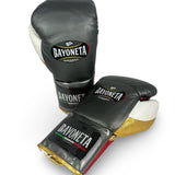 Bayoneta MX Guantes de pelea de pelo de caballo - Negro
