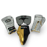 Full Sparring Set - Metallic Silver/ Metallic Gold/ Black