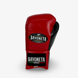 Bayoneta Premium MX Guantes de Látex- Rojo/ Negro