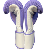 No Boxing No Life Training Gloves - Lila/ White
