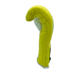 Bayoneta Premium MX - Guantes de Entrenamiento de Látex - Amarillo Neón/ Blanco