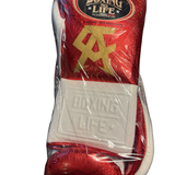No Boxing No Life Fight Gloves - Canelo Edition - Metallic Red/ White