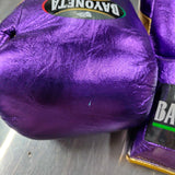 Bayoneta Premium PuLat Horse Hair Gloves - Metallic Purple/ Metallic Gold