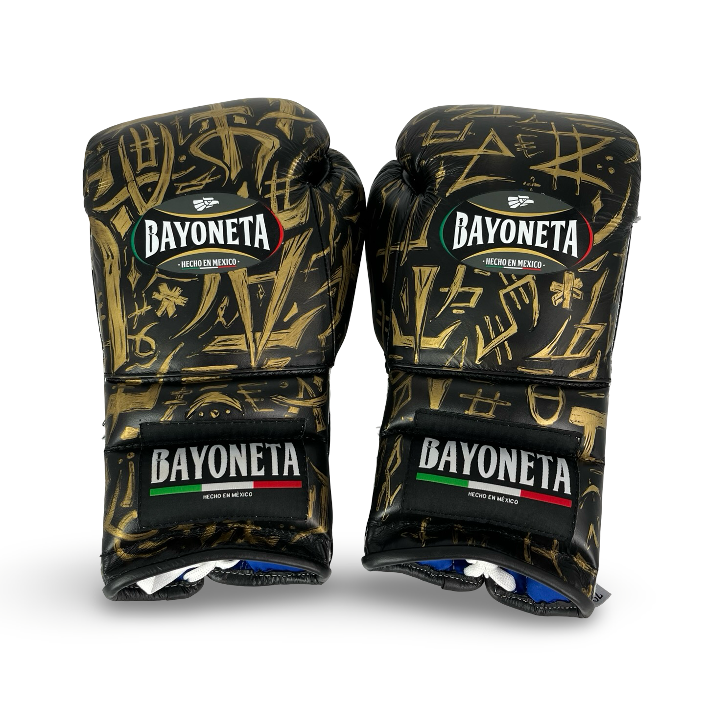 Bayoneta Premium Multilayer Horse Hair Gloves - Exclusive Custom "Black Sovereign" Hand Painted