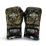 Bayoneta Premium Multilayer Horse Hair Gloves - Exclusive Custom "Black Sovereign" Hand Painted