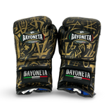 Bayoneta Premium Multilayer Horse Hair Gloves - Exclusive Custom "Black Sovereign" Hand Painted