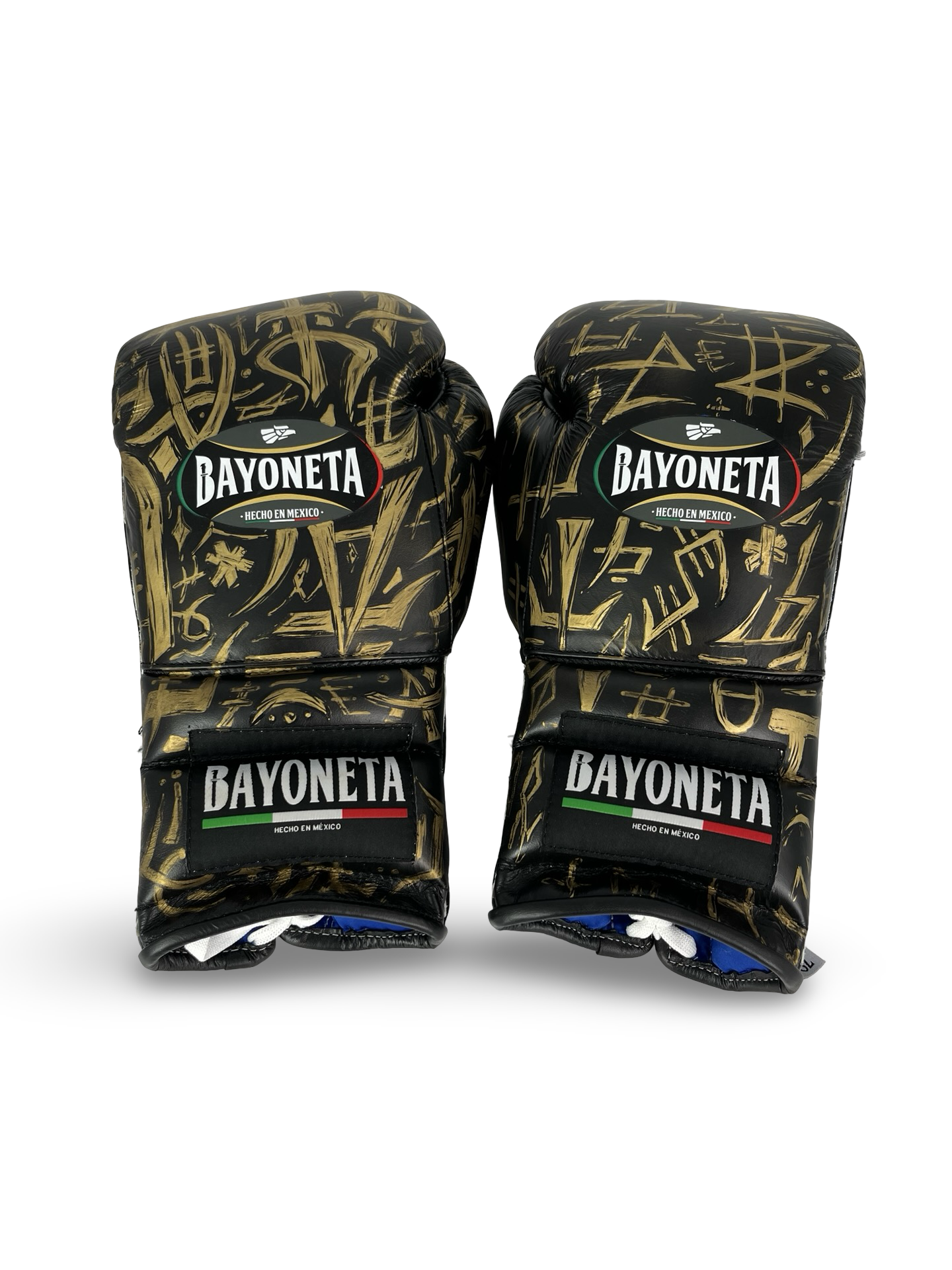 Bayoneta Premium Multilayer Horse Hair Gloves - Exclusive Custom "Black Sovereign" Hand Painted
