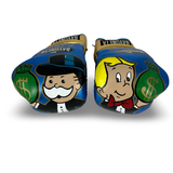 Bayoneta Premium Multilayer Horse Hair Gloves - Exclusive Custom "Millionaire's Fist" Hand Painted