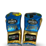 Bayoneta Premium Multilayer Horse Hair Gloves - Exclusive Custom "Millionaire's Fist" Hand Painted
