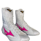 Mizuno EZ Spectra Mid Cut - Botas de boxeo - Azul/ Amarillo