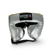 Bayoneta Professional Headgear with Cheeks - Metalic Silver/ Metalic Gold