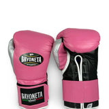 Bayoneta Premium PuLat Horse Hair Gloves - Pink/ Black/ Silver/ White