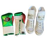 No Boxing No Life Kit - Metallic Green/ Metallic Red/ White/ Gold