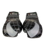 Bayoneta PuLat Gloves - Exclusive Custom "Spiderman Symbiote" Hand Painted - Black/ Gray