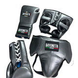 Full Sparring Set - Gray Oxford/ Black