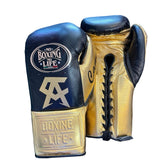 No Boxing No Life Training Gloves - Canelo Edition - Black/ Gold