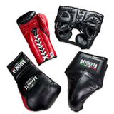 Full Sparring Set - Black/ Red