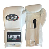 Bayoneta Premium MX - Guantes de Entrenamiento de Látex - Blanco