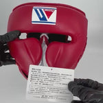 Winning Cheeks Protector Headgear - RED - FG-2900